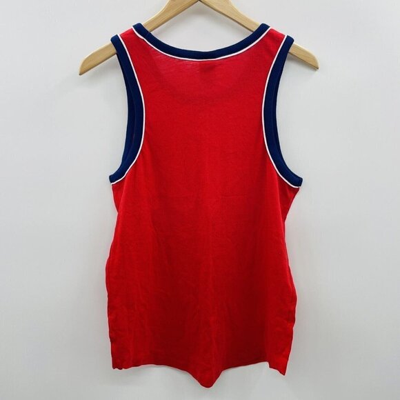 PINK Victorias Secret Womens Medium America is for Lovers Graphic Tank Top 246 - Picture 4 of 6